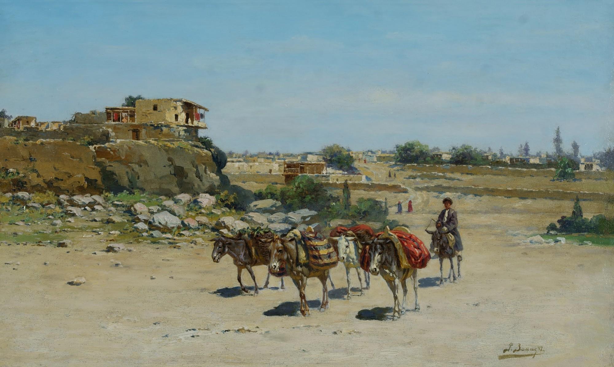 Richard Karlovich Zommer - Leaving Tashkent