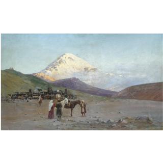 Richard Karlovich Zommer - Mountain Caravanserai