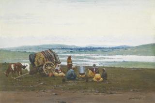 Richard Karlovich Zommer - The Encampment