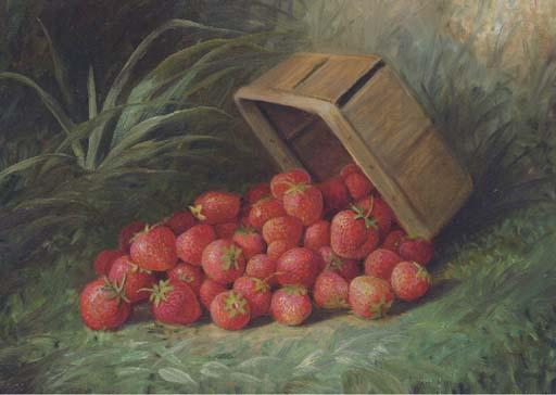 Richard la Barre Goodwin - Basket of Strawberries