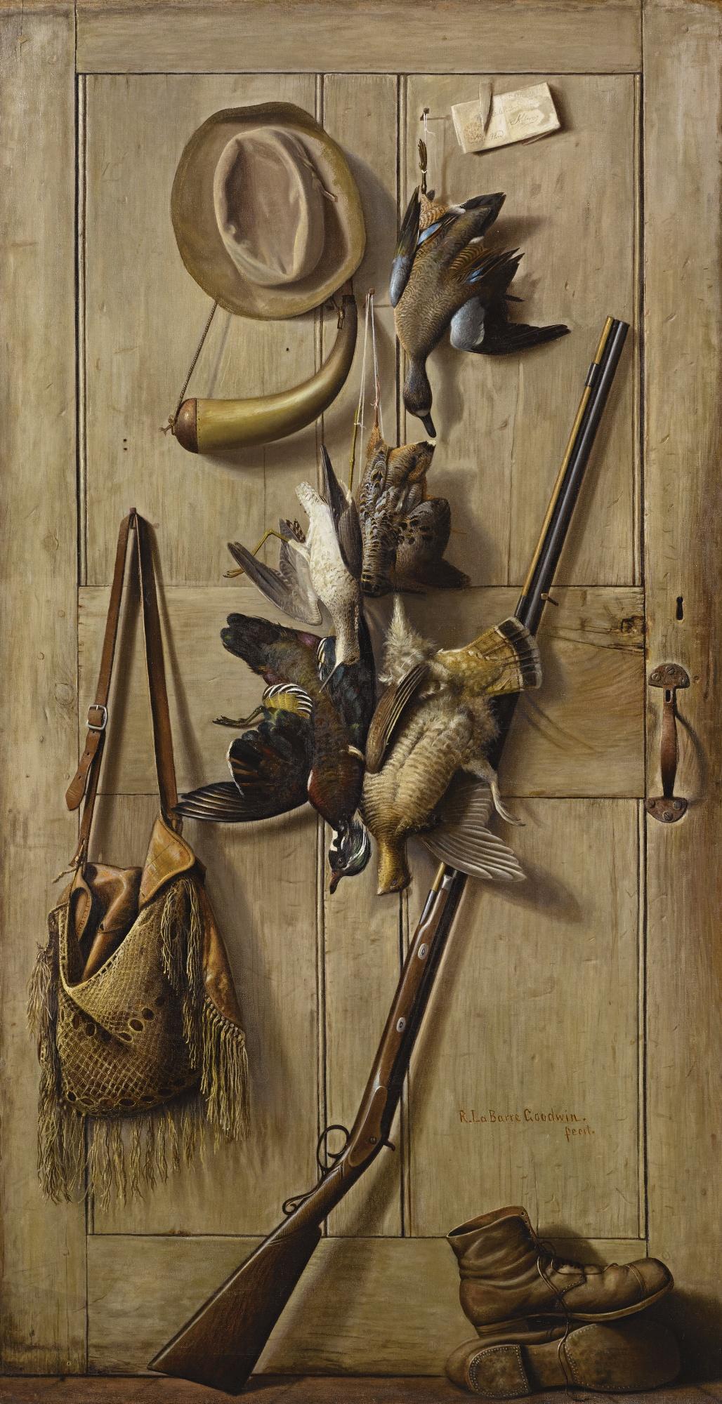 Richard La Barre Goodwin - Hunting Cabin Door
