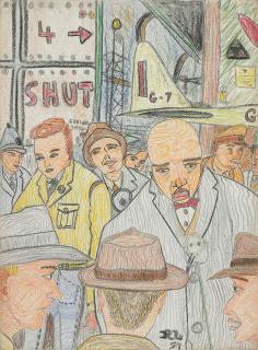 Richard Larter - Untitled, 1959