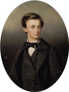 Richard Lauchert - Portrait Du Prince Robert D\'Orléans, Duc De Chartres