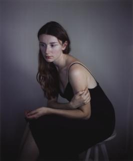 Richard Learoyd - Tatiana In Black Slip 2