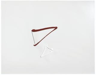 Richard Lin - Untitled (Red, Black and White)