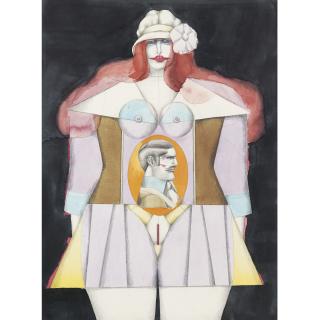 Richard Lindner - Amazone