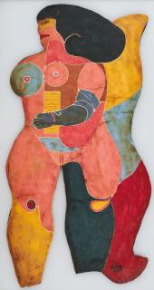 Richard Lindner - Busenengel.