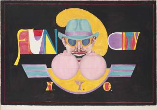Richard Lindner - Five plates, from: Fun City