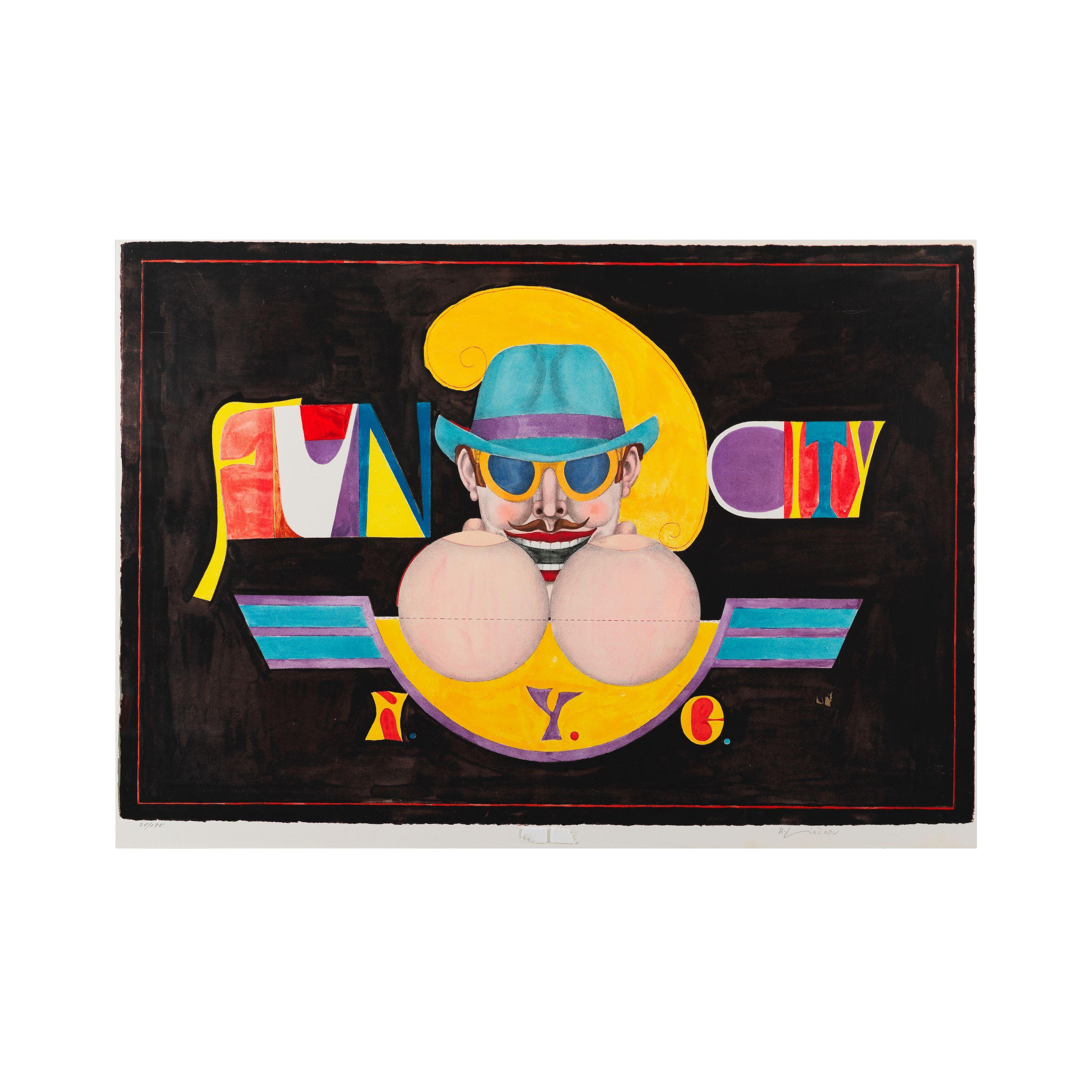 Richard Lindner - Fun City, 1971