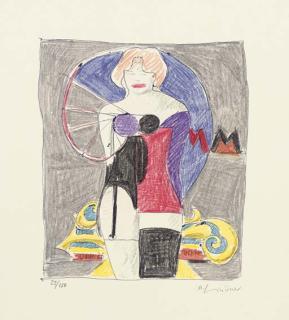 Richard Lindner - Marilyn Was Here, Manus Presse, Stuttgart, 1970