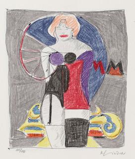 Richard Lindner - Marilyn was here