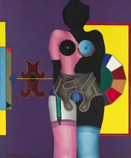 Richard Lindner - Marilyn Was Here