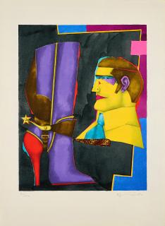 Richard Lindner - Ohne Titel.