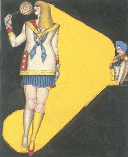 Richard Lindner - Sans titre