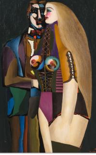 Richard Lindner - The Couple