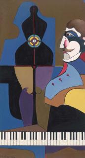 Richard Lindner - The Keyboard