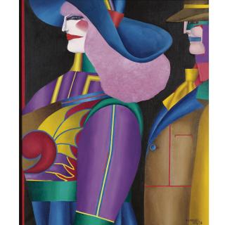 Richard Lindner - The Yellow Tie