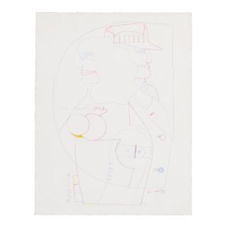 Richard Lindner - We Are All One, from Portfolio 9