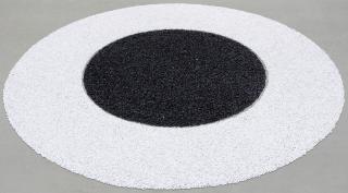 Richard Long - Black And White Circle
