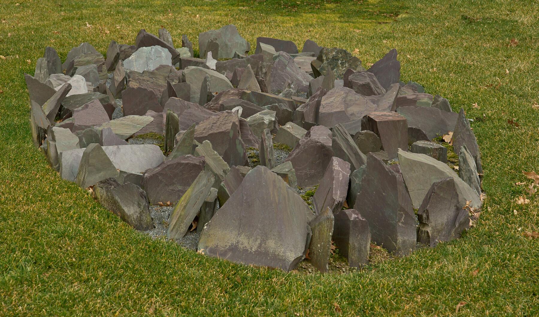 Richard Long - Bronx Ellipse