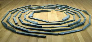 Richard Long - Green Slate Spiral