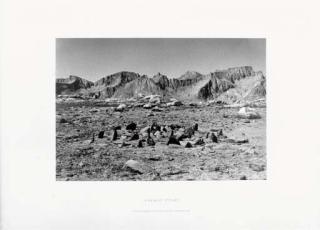 Richard Long - Marmot Stones, Sierra Nevada