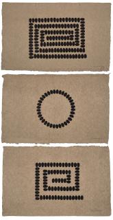 Richard Long - Untitled (A, B and C - Horizontal)