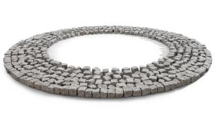 Richard Long - White Granite Ring