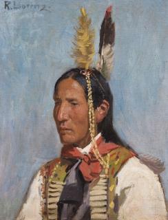 Richard Lorenz - Indian Portrait