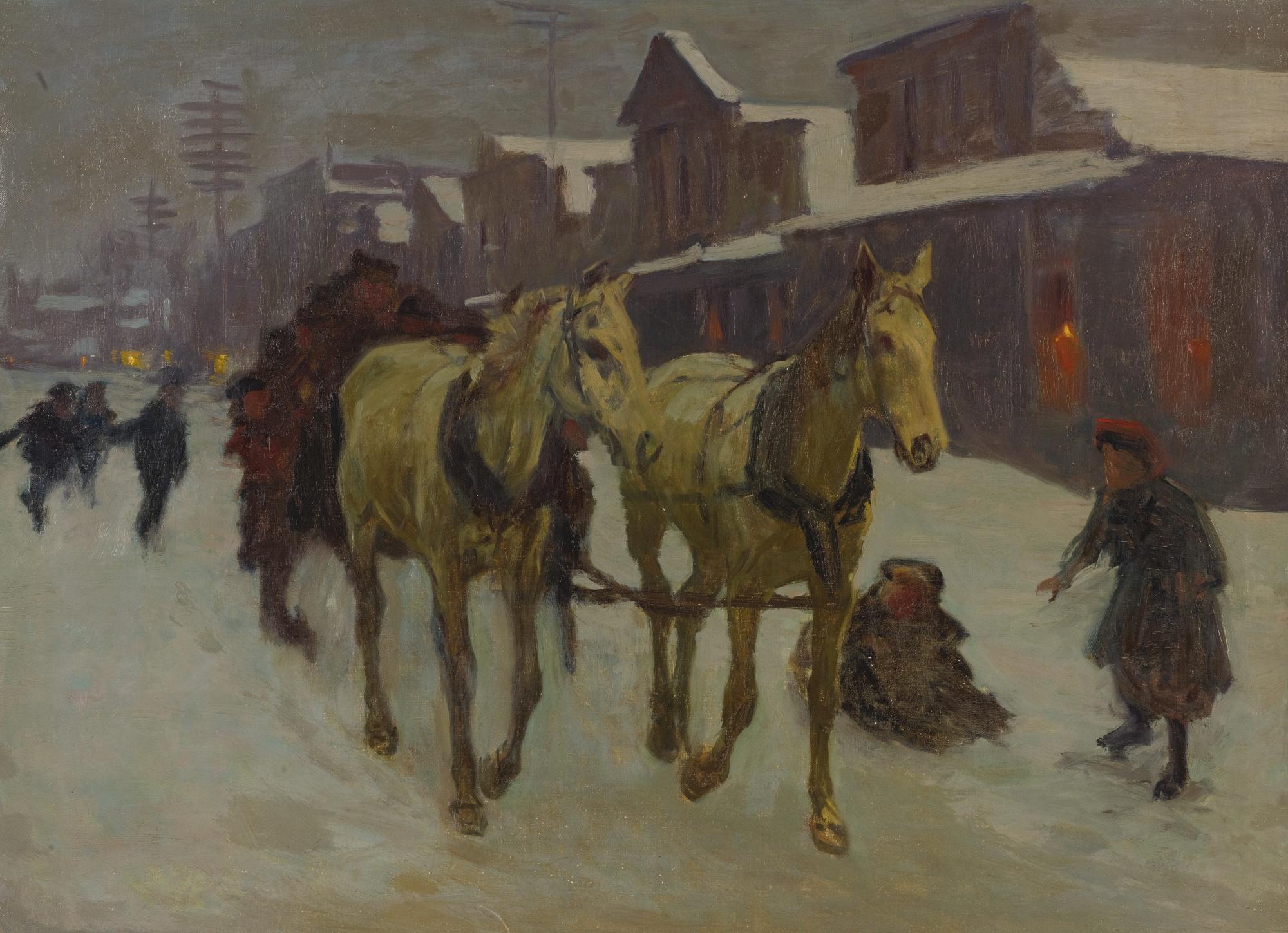 Richard Lorenz - Passing Through Town On A Cold Winter\'S Night