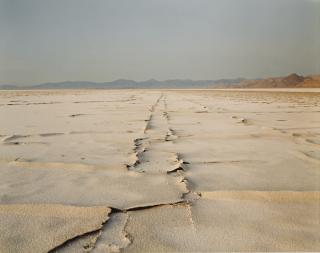 Richard Misrach - \'Encrusted Tracks, Bonneville Salt Flats\'