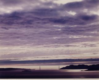 Richard Misrach - Golden Gate Bridge, 5.12pm