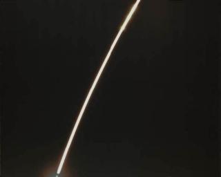 Richard Misrach - Moon Over Valley of Fire, 25th October 1996, 6:26 - 8:41pm