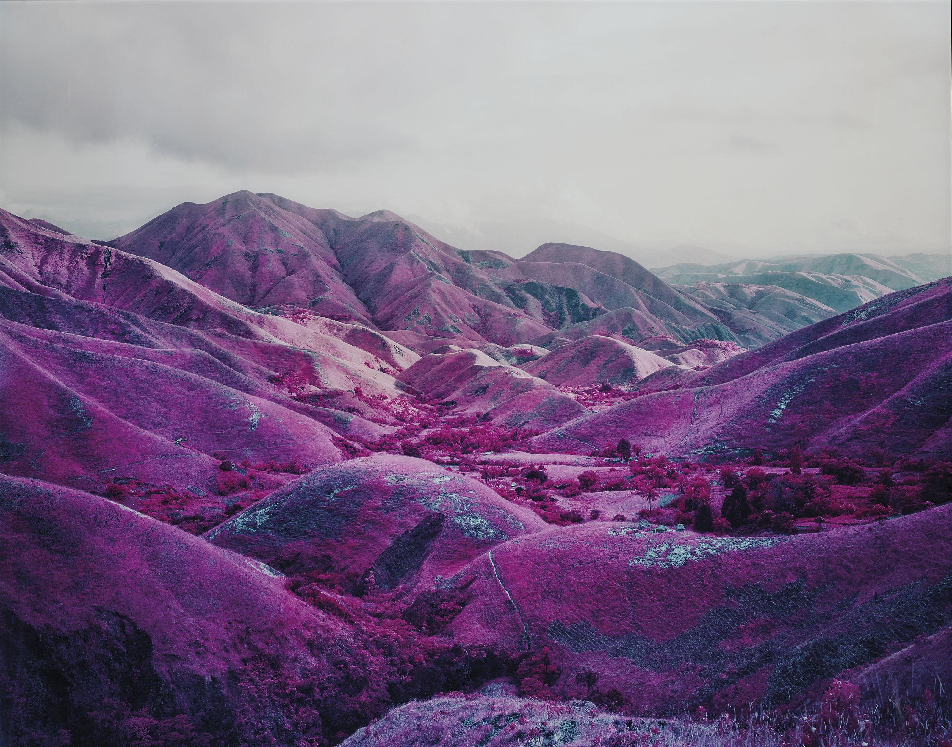 Richard Mosse - Nowhere to Run (Infra series), South Kivu, Eastern Congo, 2010