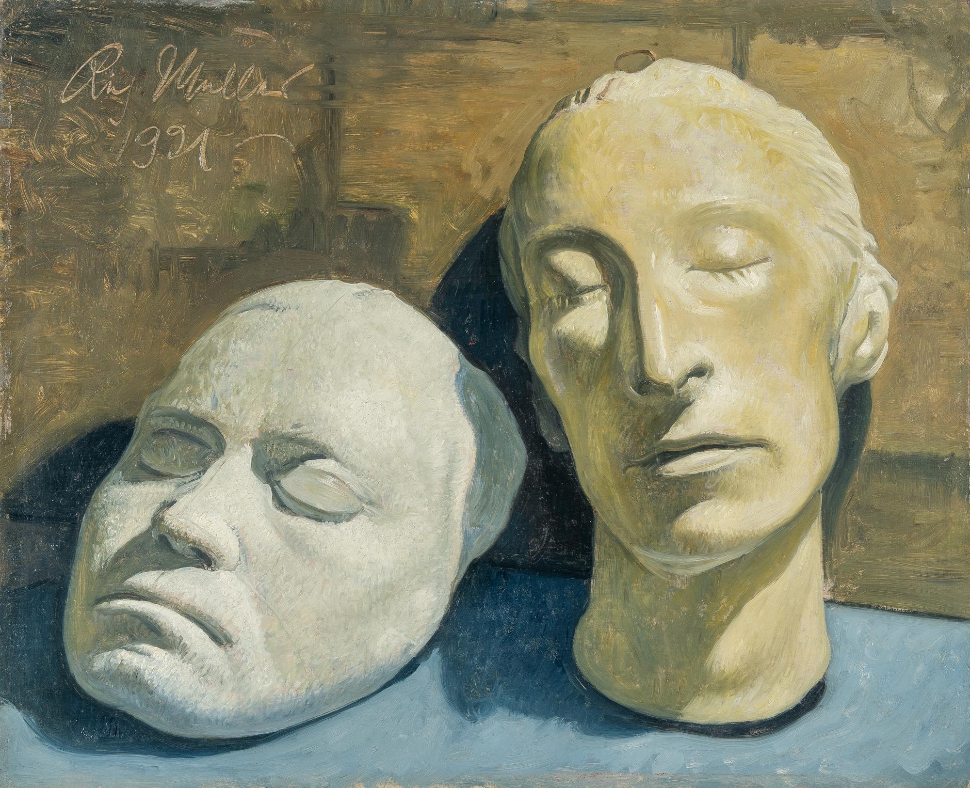 Richard Müller - Totenmaske von Ludwig van Beethoven und Carl Maria von Weber