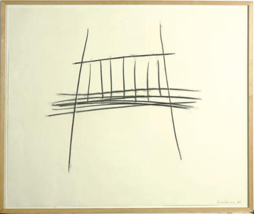 Richard Nonas - Untitled; and a companion drawing