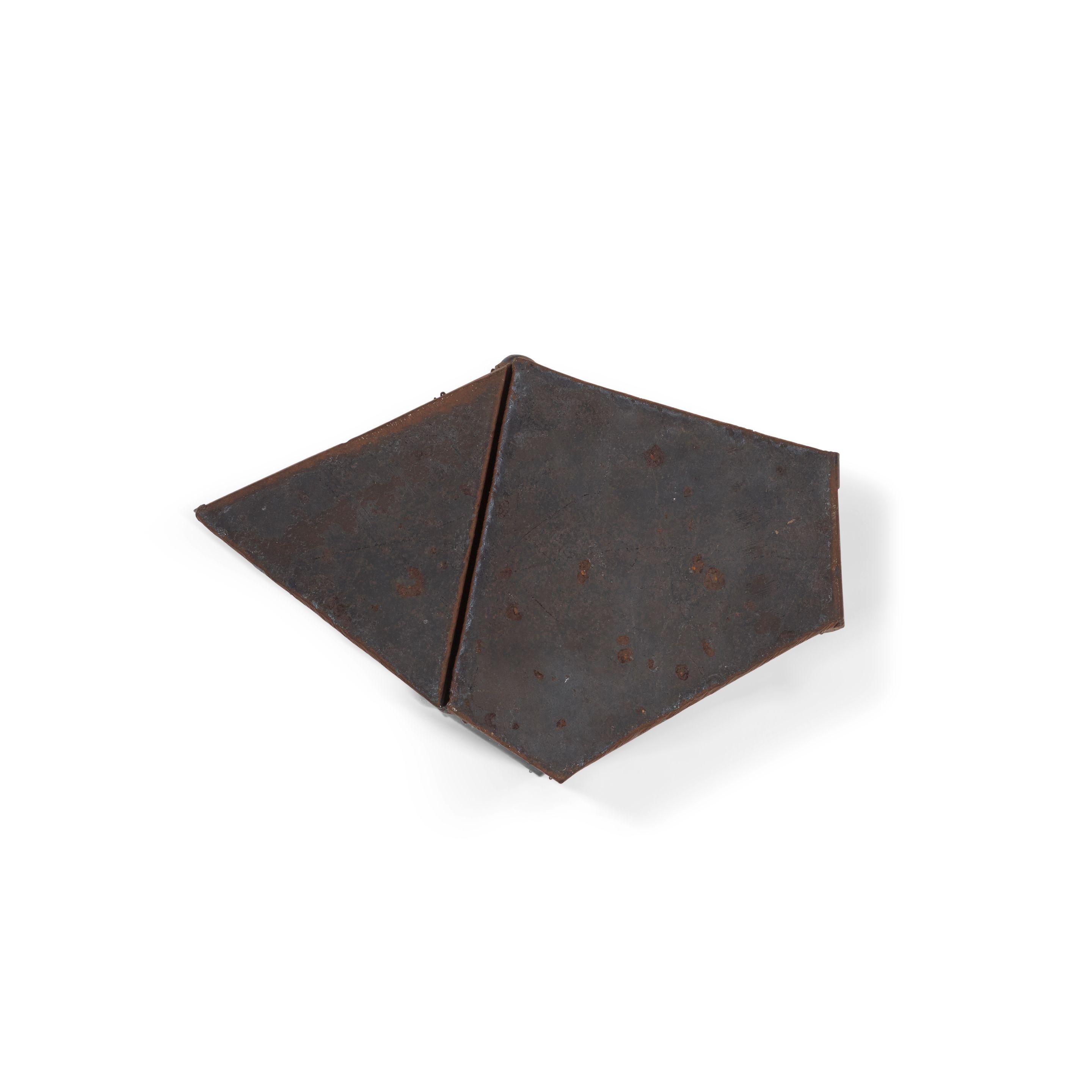 Richard Nonas - Wall Hung Steel Small Sculpture, 1988