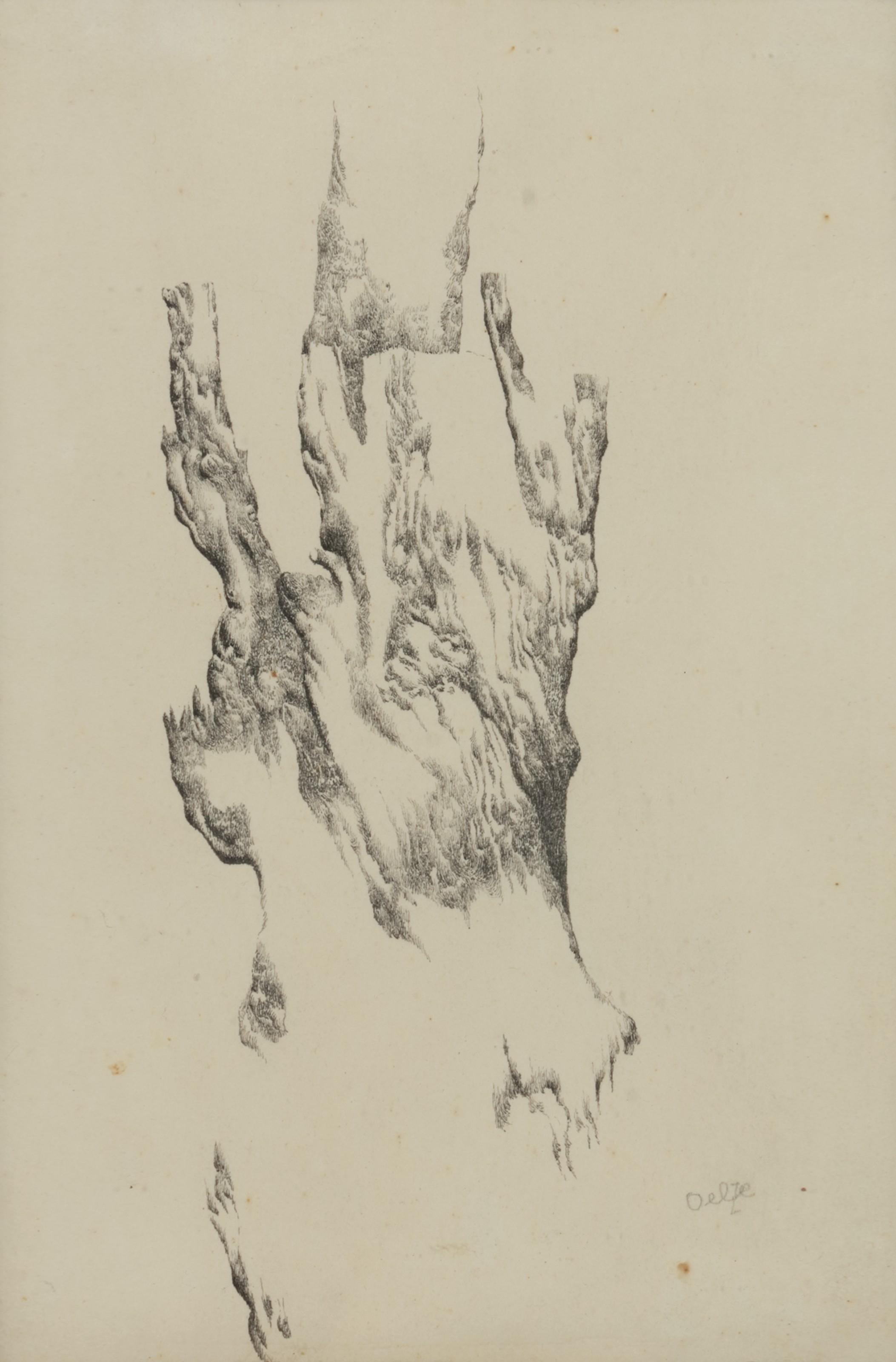 Richard Oelze - Baumstamm (Tree Trunk)