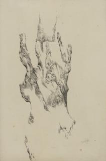 Richard Oelze - Baumstamm (Tree Trunk)