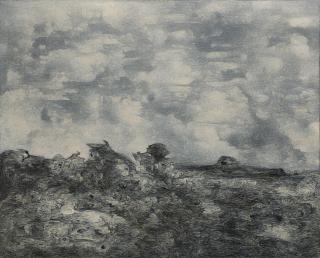 Richard Oelze - Frühland (Amphibienlandschaft, Höven)