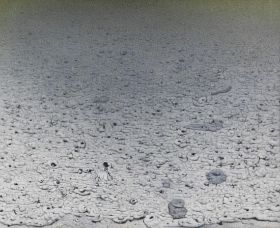 Richard Oelze - Teil einer Ebene (Teil der großen Ebene)