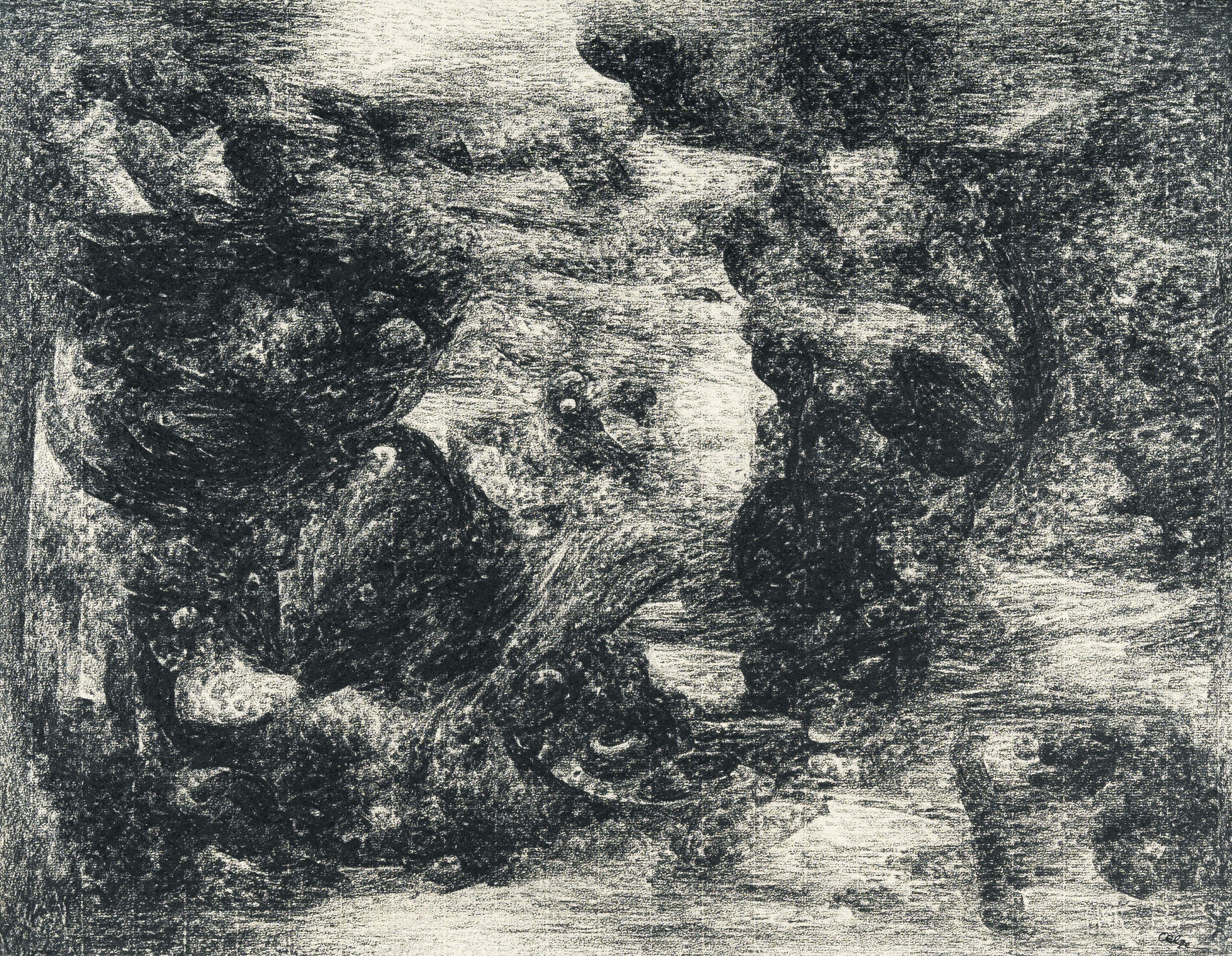 Richard Oelze - Zeichnung (Kohre-Serie 1959/1)