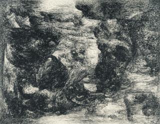 Richard Oelze - Zeichnung (Kohre-Serie 1959/1)