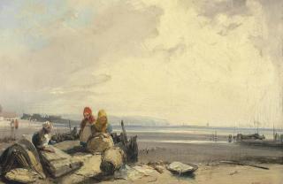 Richard Parkes Bonington - On the Cote d\'Opale, Picardy
