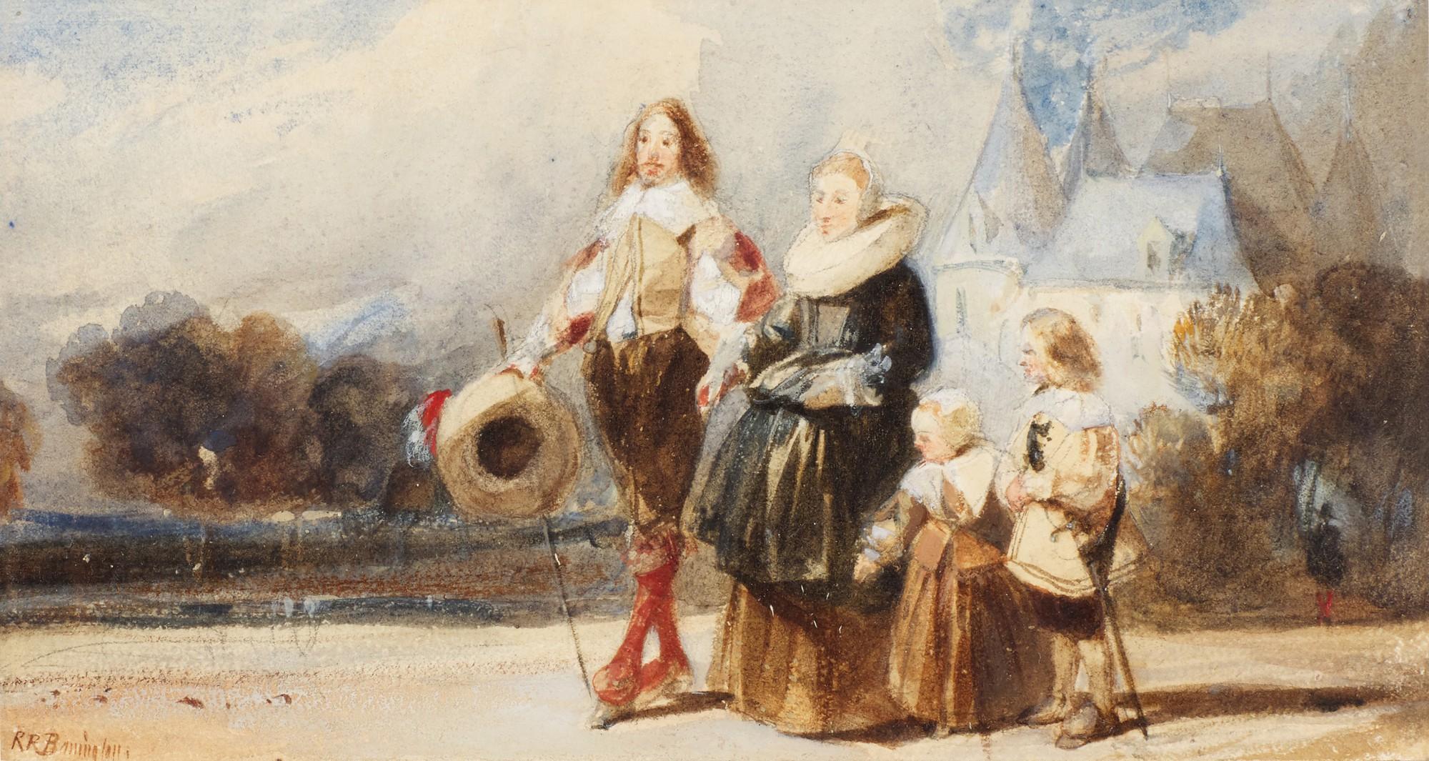 Richard Parkes Bonington - On the terrace