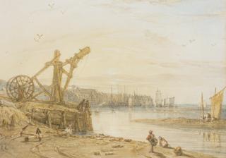 Richard Parkes Bonington - St-Valery-Sur-Somme, France