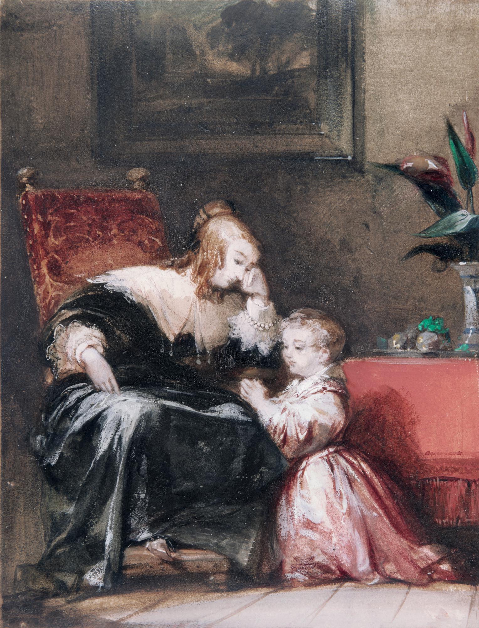 Richard Parkes Bonington - The Prayer