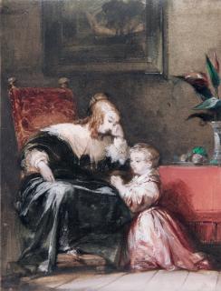 Richard Parkes Bonington - The Prayer