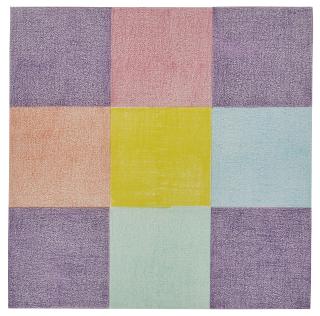 Richard Paul Lohse - Diagonalordnung aus Gleichung und Kontrast helle Variante