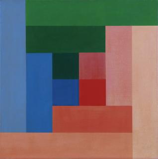 Richard Paul Lohse - Progression Von 4 Gestuften Farben, 1967 Progression Of Four Graded Colours, 1967